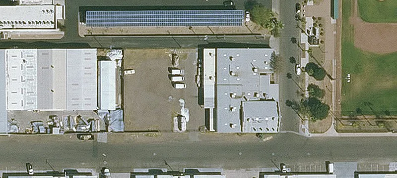 Secured Industrial Outdoor Storage Yard