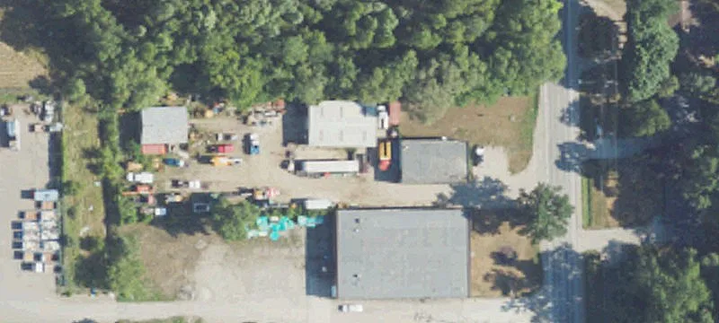 Warehouse with New Rubber Roof