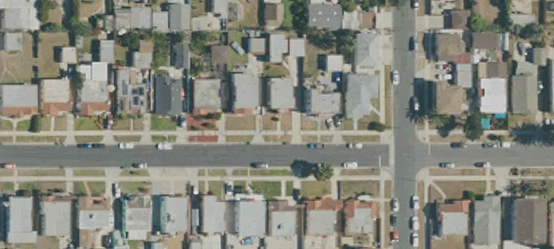 Triplex with Garages and Parking