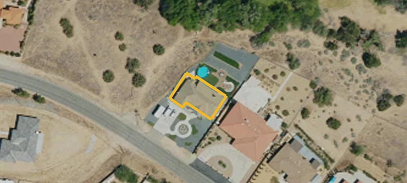 Vacant Lot with Golf Course Backdrop