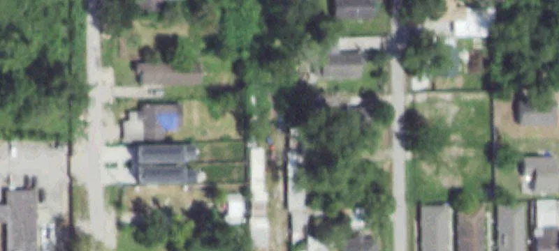 Fenced Infill Development Land