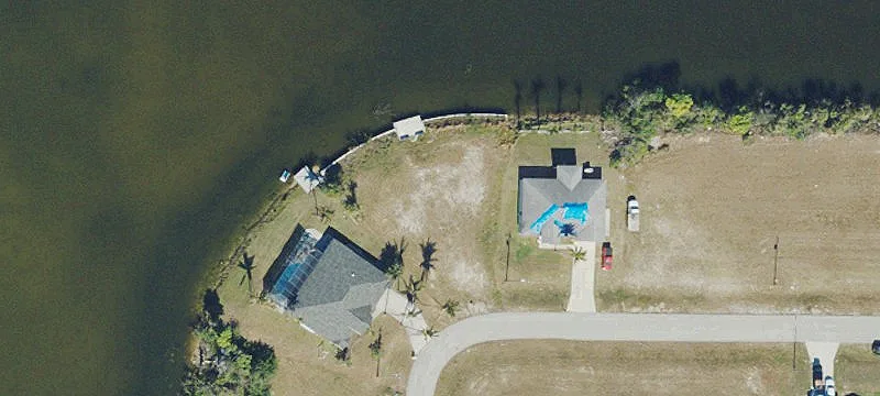 Lakefront Commercial Land with Seawall