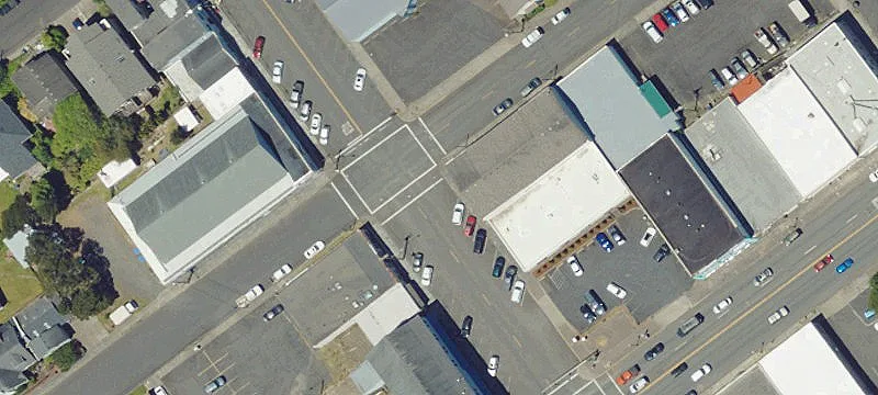 Corner Retail Building with Four Units