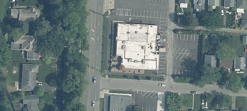 Restaurant Building with Patio