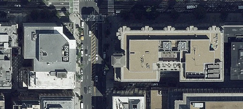 Office Building with Rooftop Terrace