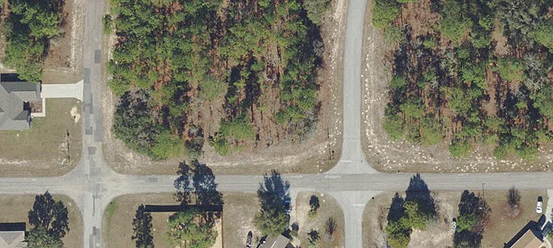 Corner Residential Home Lot