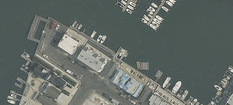 Boat Slip with Freshly Updated Dock