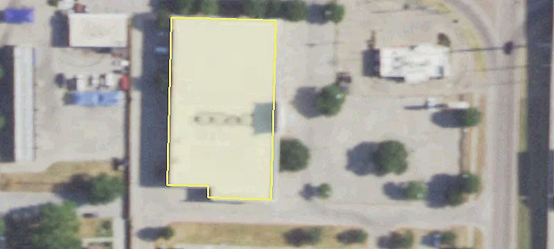 Retail Building with Pylon Signage