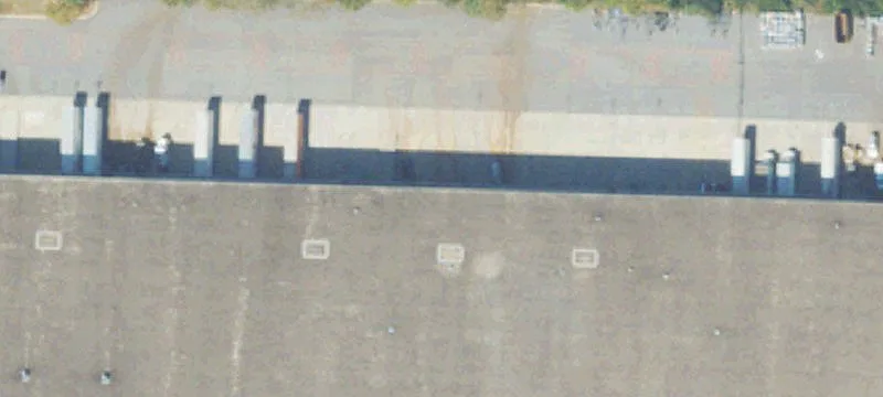 Rear-Load Warehouse with Dock Doors