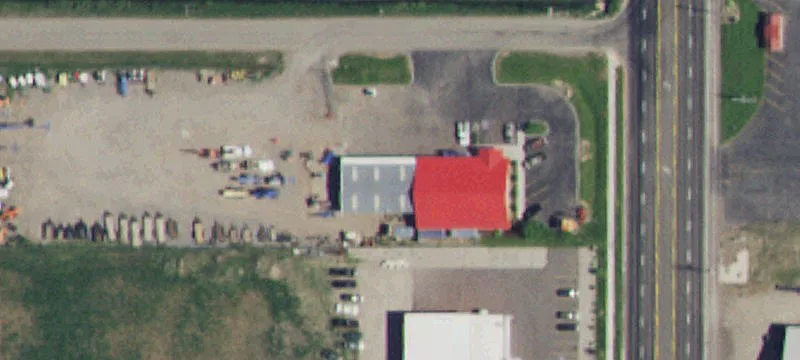 Industrial Facility with Secured Yard