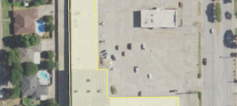 Neighborhood Retail Center at Signalized Intersection
