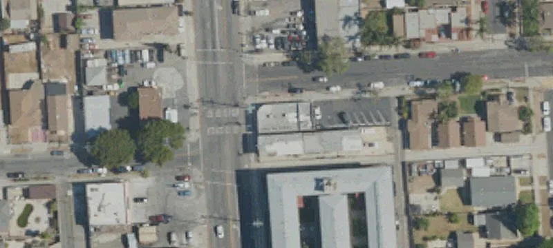 Corner Retail Building with Parking