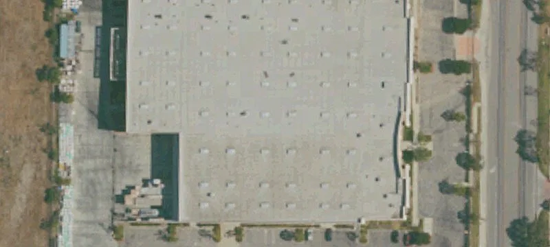 Fenced Industrial Warehouse Campus