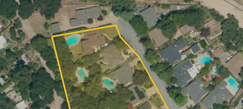 Cul-de-Sac Rebuild Lot with Pool
