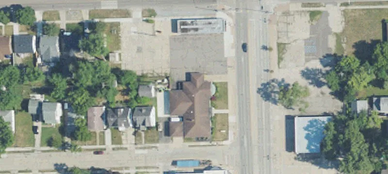 Office Building on Corner Lot