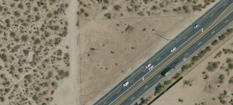 Triangular Commercial Land Parcel