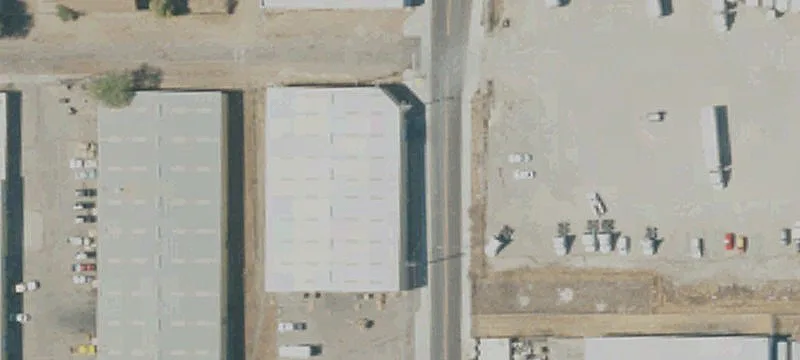 Warehouse with Fenced Yard
