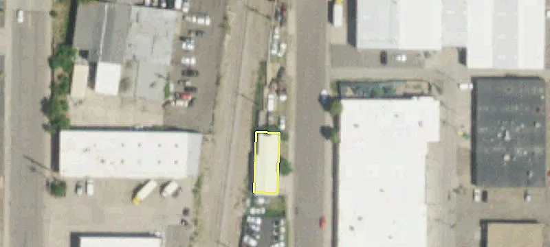 Fenced Industrial Storage Lot