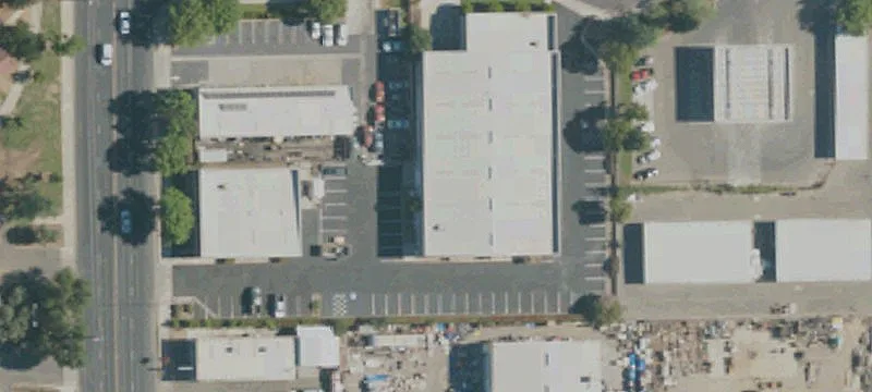 Warehouse with Gated Loading Yard