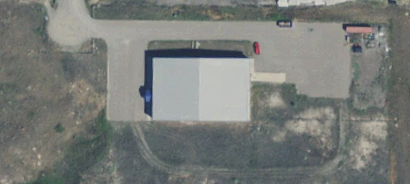 Fenced Warehouse with Depressed Dock