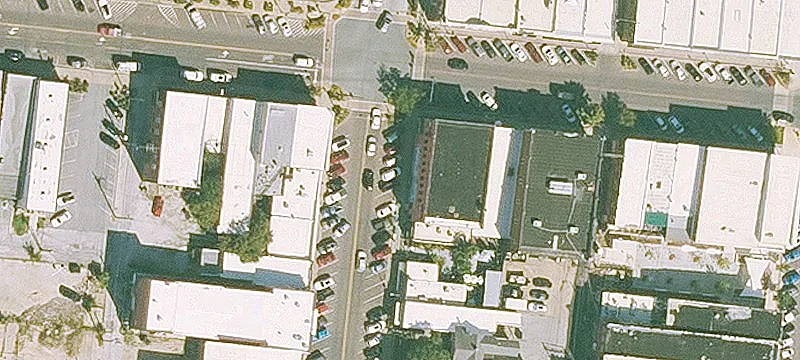 Two-Story Office Building with Parking Lot