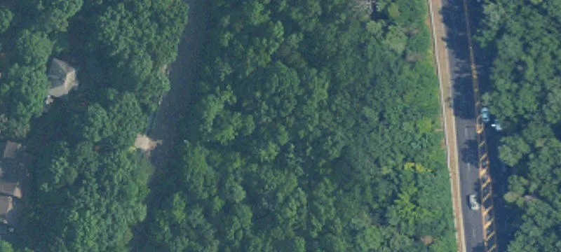 Wooded Sloped Residential Lot
