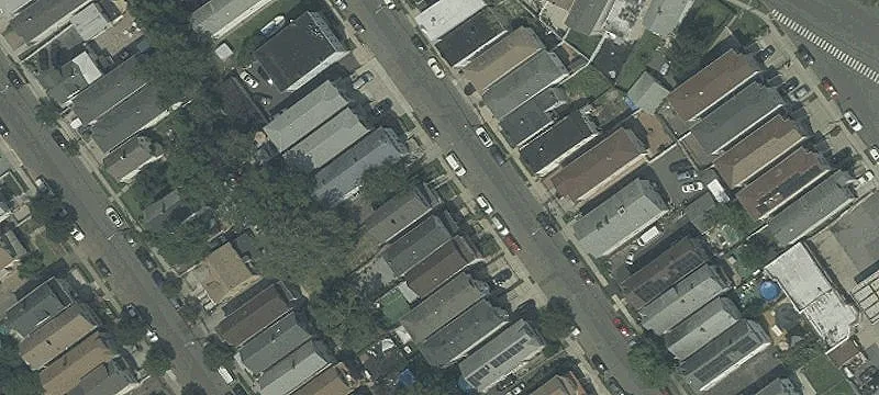 Three-Level Triplex with Shared Driveway