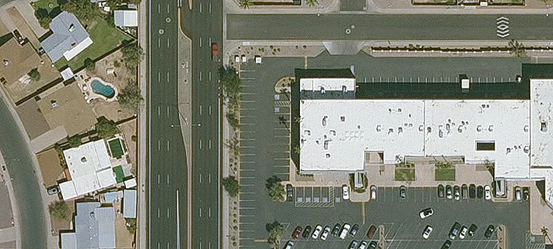 Remodeled Shopping Center with Elevator