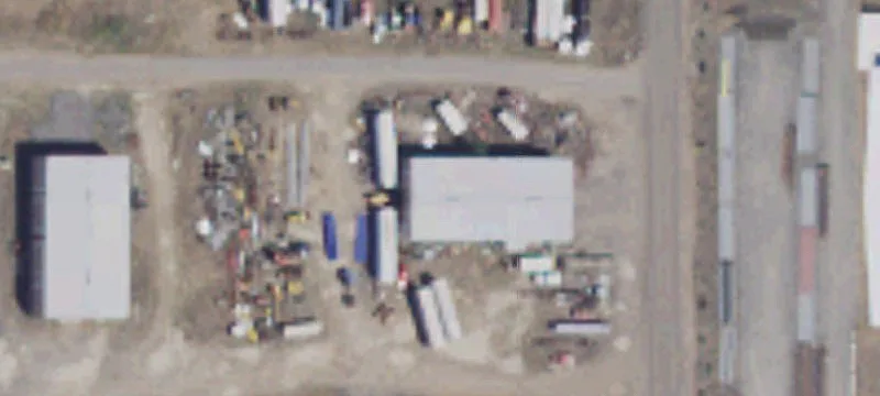 Fenced Industrial Outdoor Storage Site