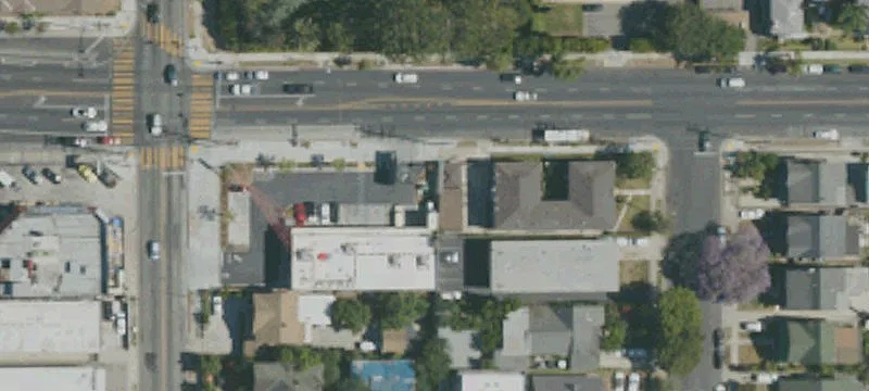Retail Storefront at Signalized Corner