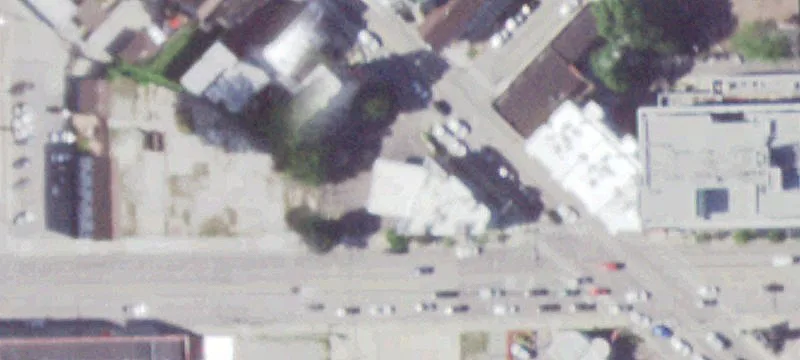 Corner Retail Building with Drive-Thru