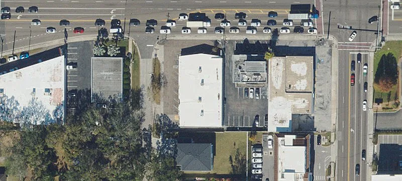 Freestanding Corner Retail Building