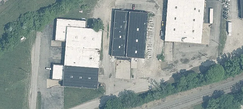 Industrial Warehouse with Loading Dock