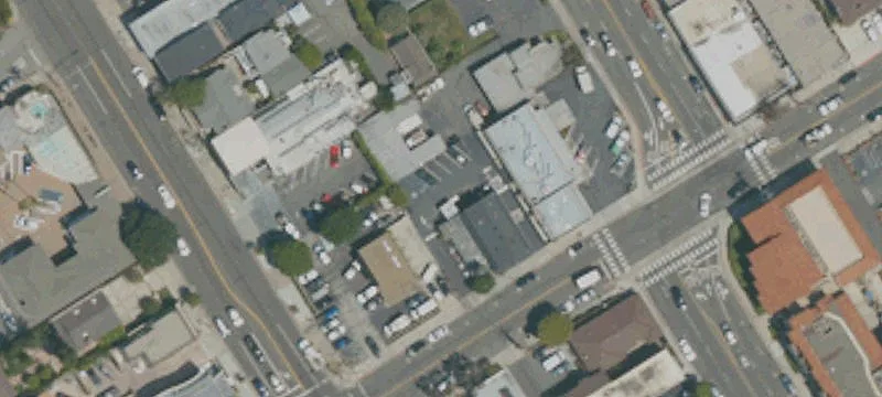 Retail Strip with Multiple Storefronts