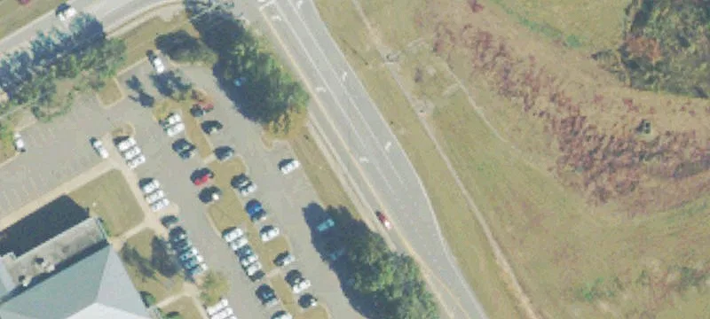 Warehouse with Improved Asphalt Lot