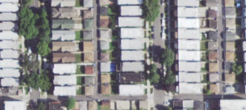 Brick Two-Unit Residential Building