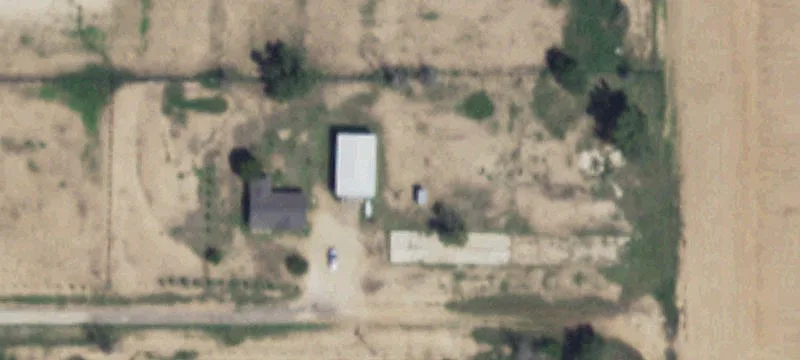 Acreage with House Foundation