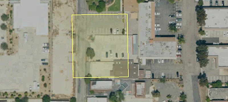 Fenced Industrial Yard with Office