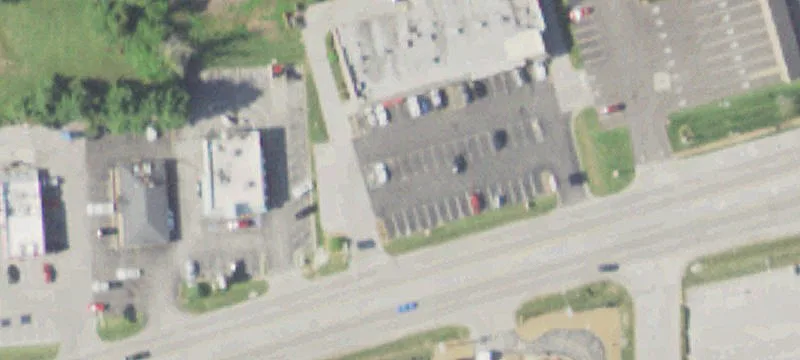 Ample Parking Retail Strip Center