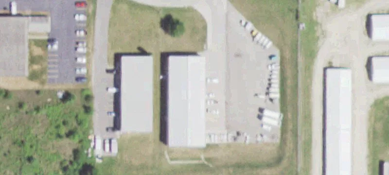 Industrial Building with Outdoor Storage