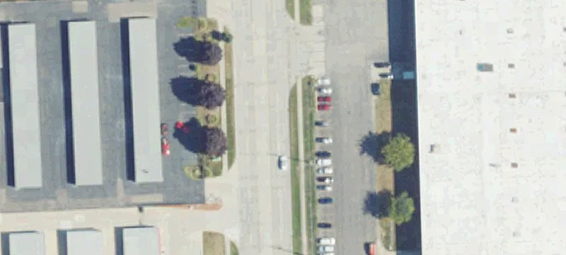 Multi-Building Truck Terminal with Parking
