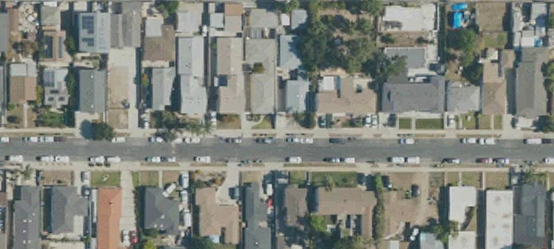 Duplex with Detached Garage Building