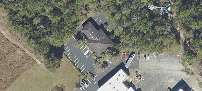 Bank-Style Office with Drive-Through