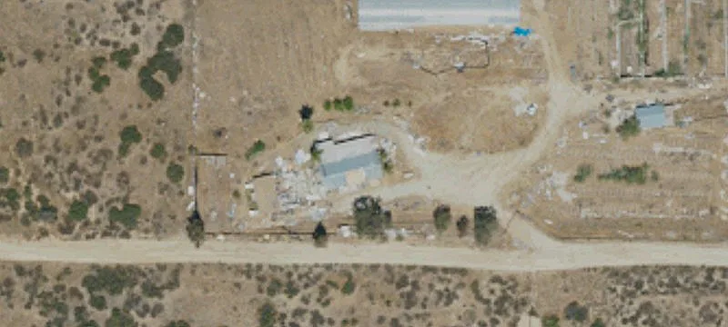 Steel-Frame Greenhouse Farm Land