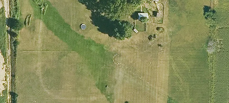 Tillable Agricultural Land with Grain Bins