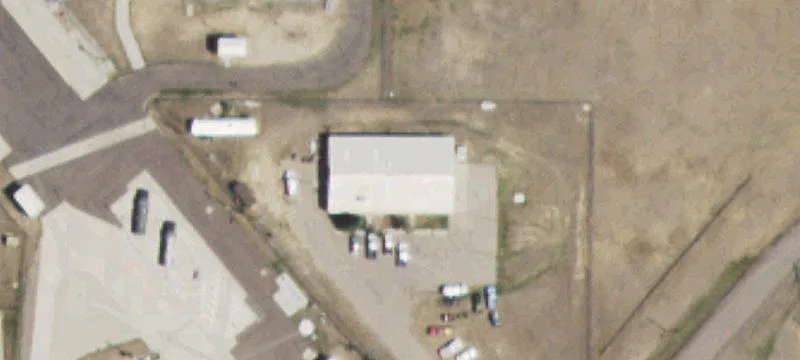 Warehouse with Fenced Yard