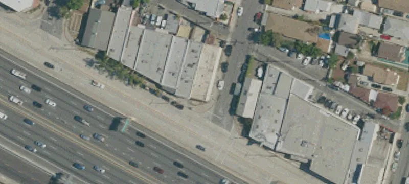 Corner Industrial Warehouse with Gated Yard