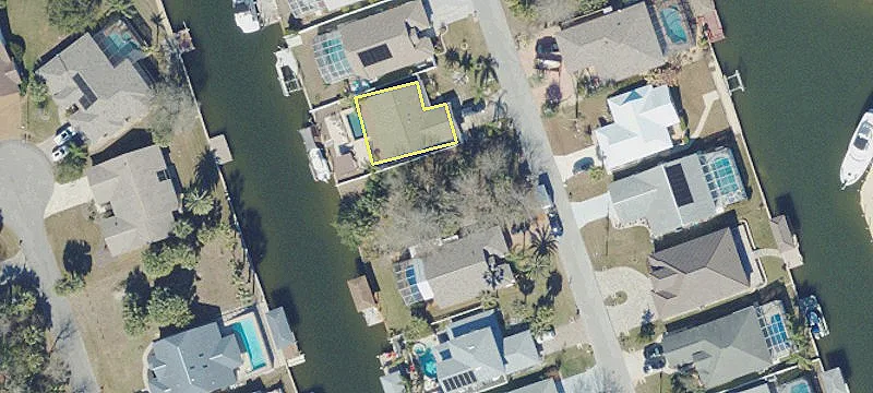 Waterfront Canal Homesite with Dock Potential