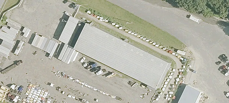 Clearspan Warehouse with Paved Yard