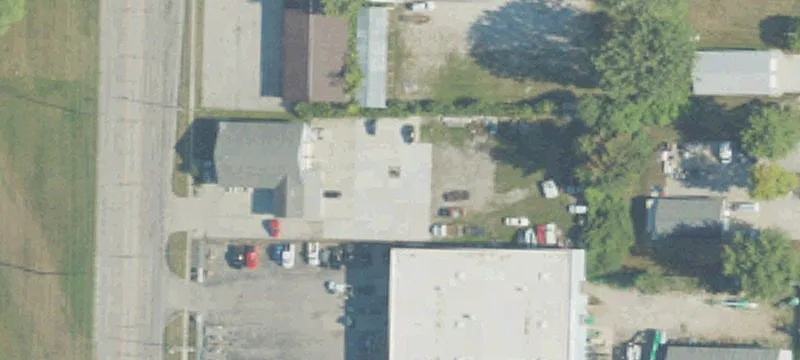 Corner Warehouse with Attached Offices